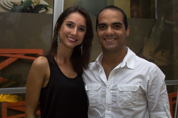Samia Brozeehini e Erick Nascimento 