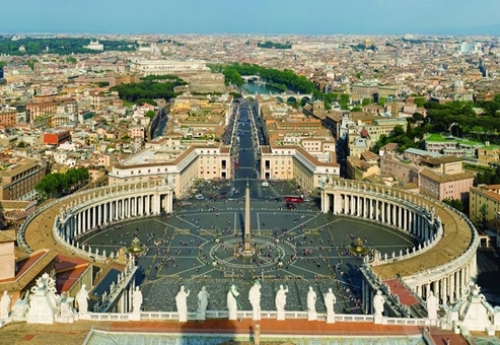A arte dos encantos do Vaticano 
