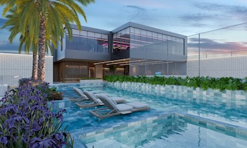 Piscina com Estar na água e Spa